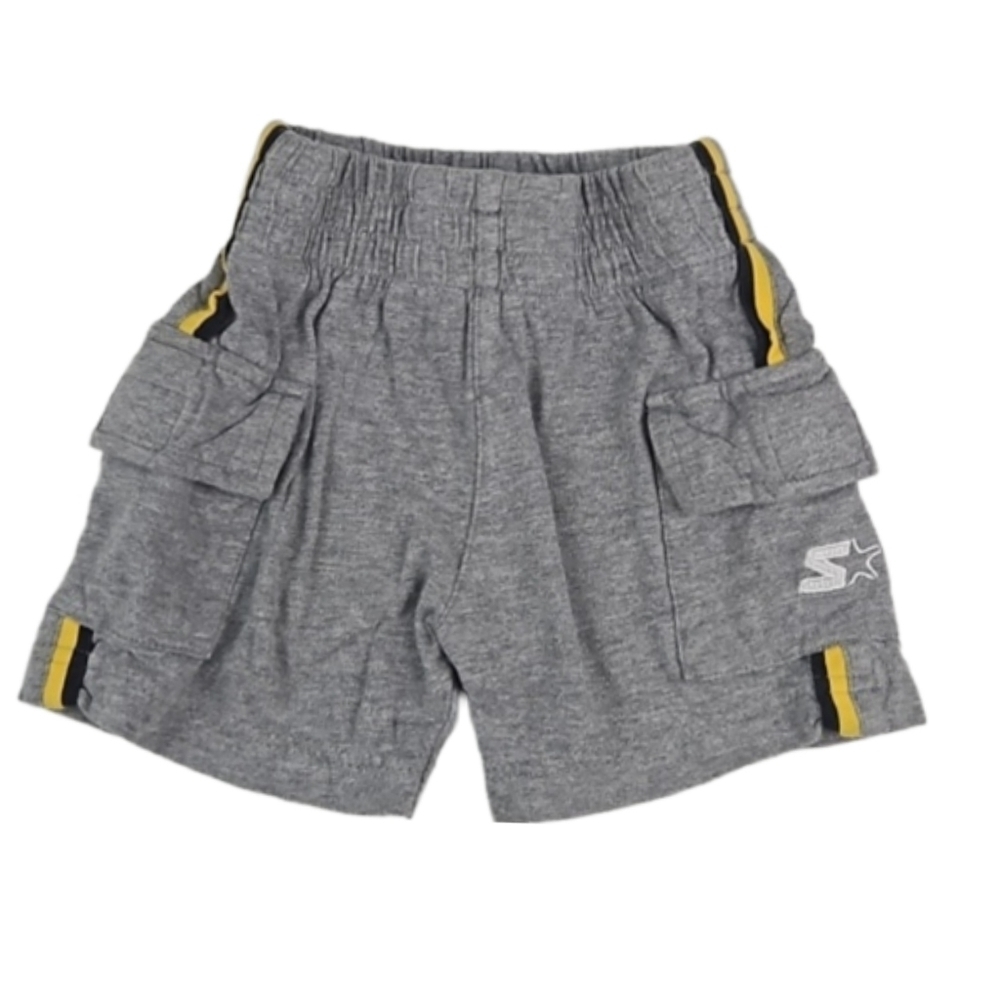 Vintage Y2K Starter Gray Side Stripe Shorts 3-6 Months Baby